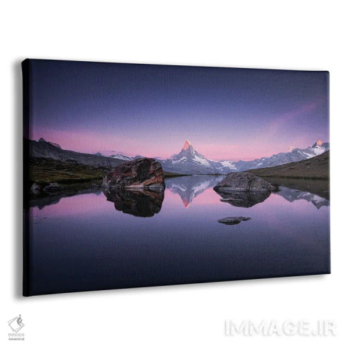 تابلو صبح در استلیزی (دریاچه سوئیس) اثر فابیو آنتنور - نمای پرسپکتیو محصول