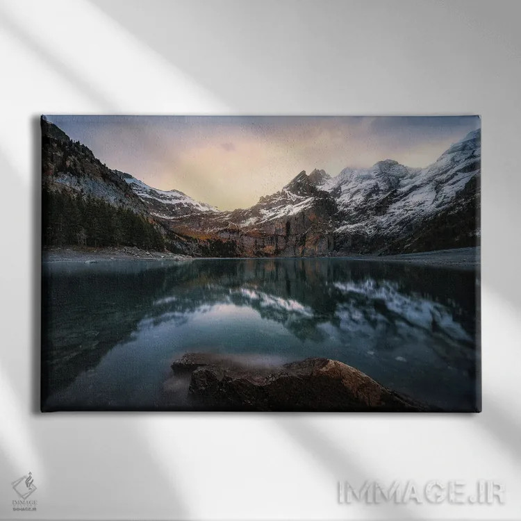 تابلو سنگی اثر فابیو آنتنور - نمای روبهرو روی دیوار