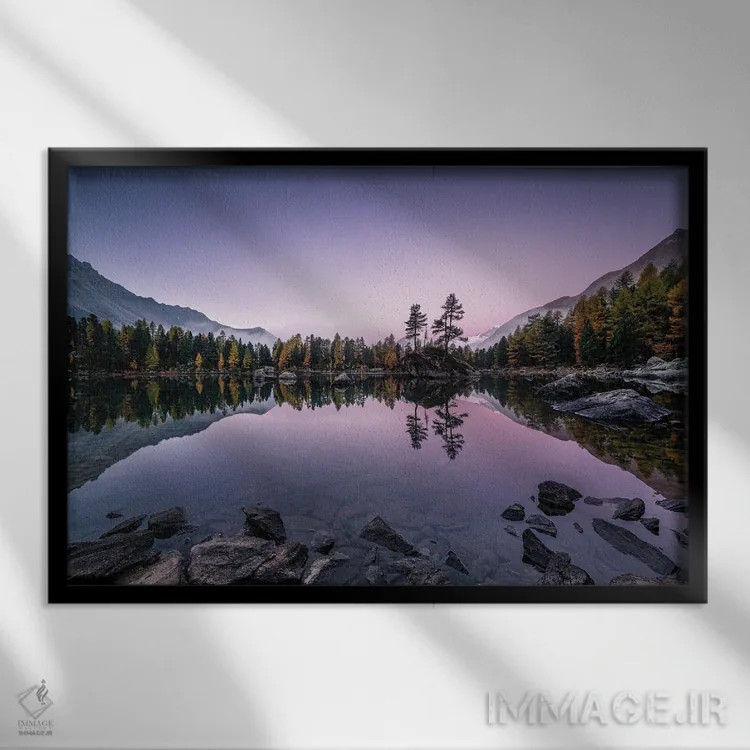 تابلو سائوسئو ۱۸ اثر فابیو آنتنور - نمای قابدار مشکی