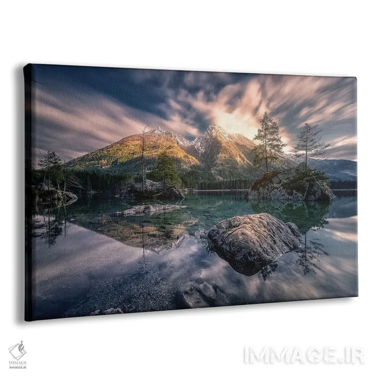 تابلو نزدیک غروب اثر فابیو آنتنور - نمای پرسپکتیو محصول