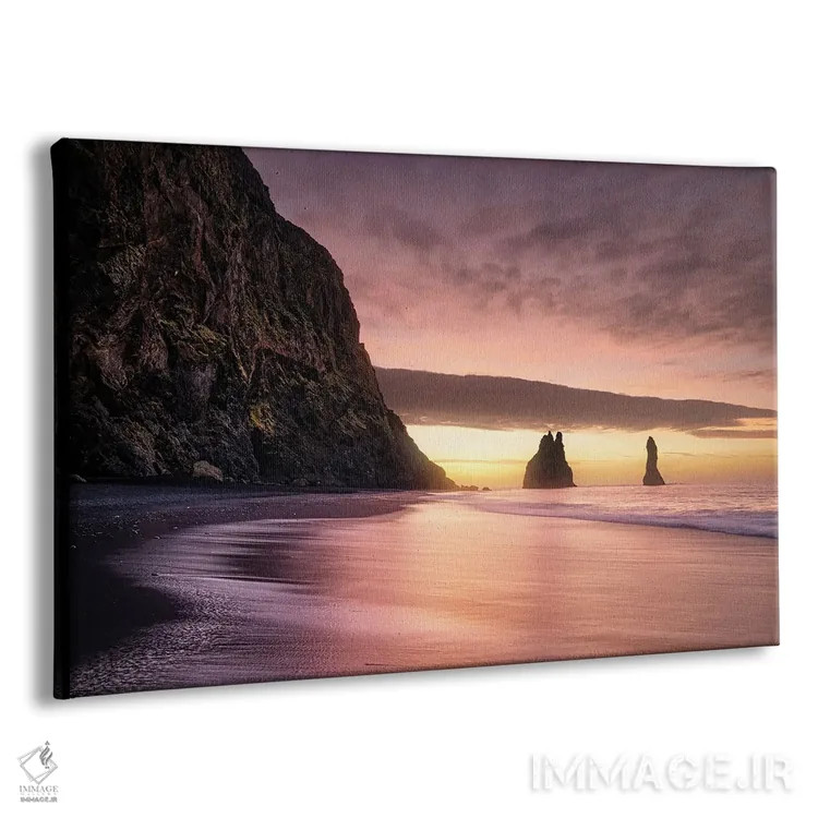 تابلو خط موجی اثر فابیو آنتنور - نمای پرسپکتیو محصول