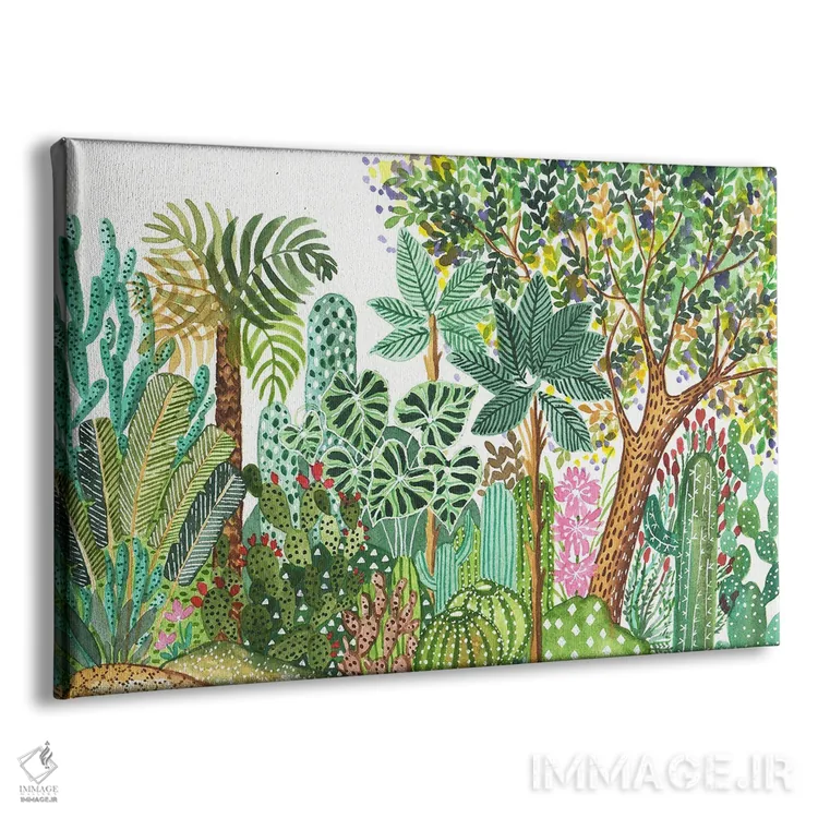 تابلو باغ گیاهشناسی اثر افانکی دیزاینز (استودیو طراحی) - نمای پرسپکتیو محصول