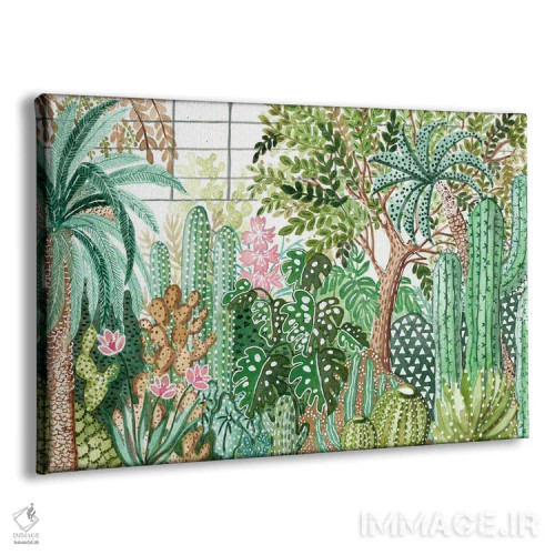 تابلو باغ گیاهشناسی دو اثر افانکی دیزاینز (استودیو طراحی) - نمای پرسپکتیو محصول