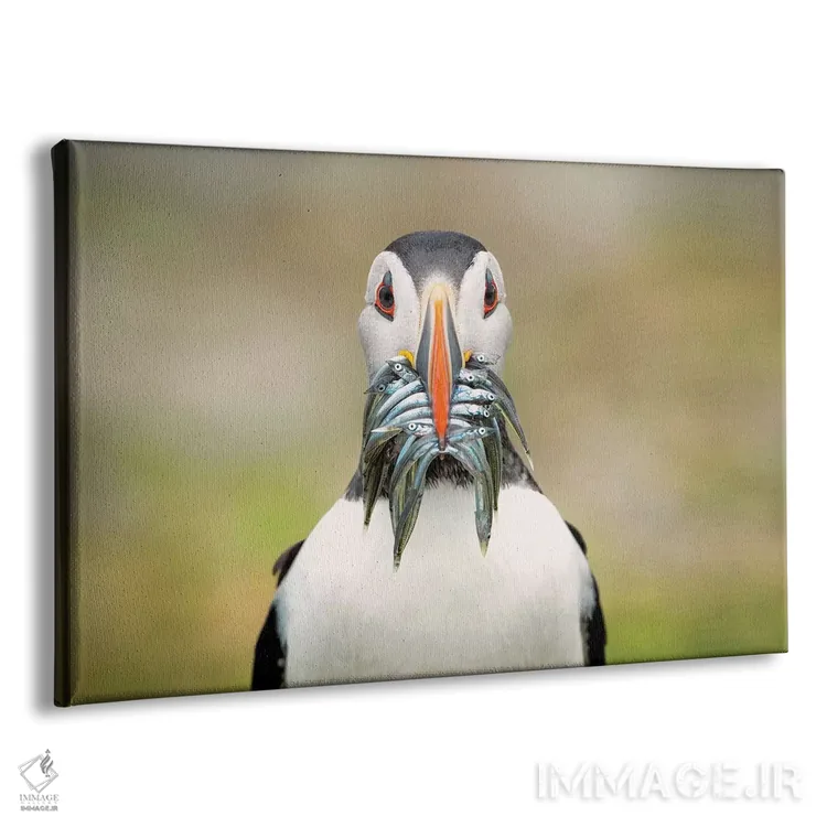 تابلو صید بزرگ اثر فگاری - نمای پرسپکتیو محصول