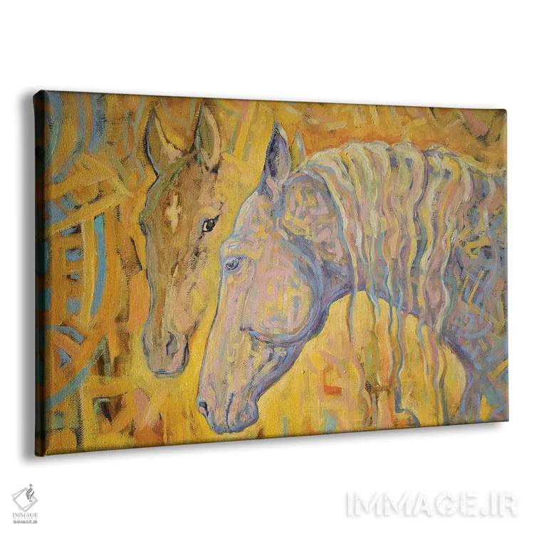 تابلو گفتوگو با نور اثر فافا کورولوا - نمای پرسپکتیو محصول