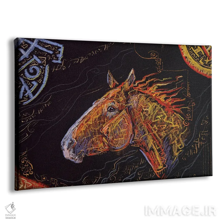 تابلو شادی اثر فافا کورولوا - نمای پرسپکتیو محصول