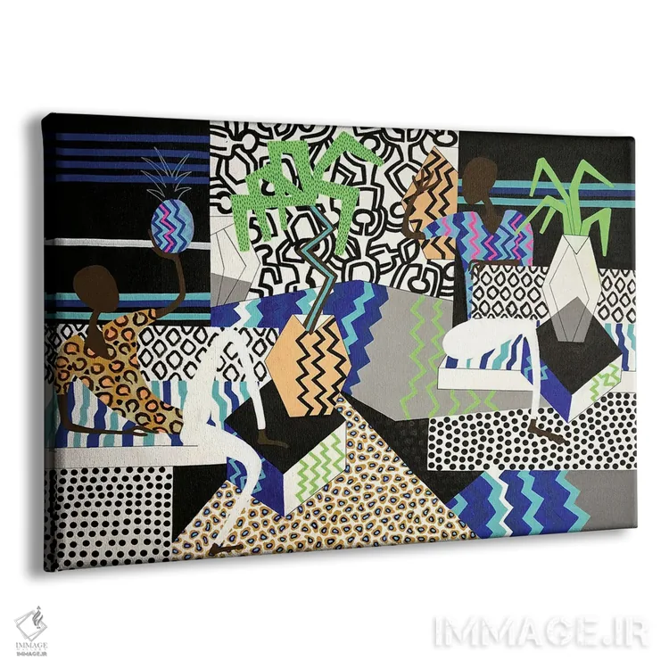 تابلو سالن استوایی اثر فرانتیشک فلوریان - نمای پرسپکتیو محصول