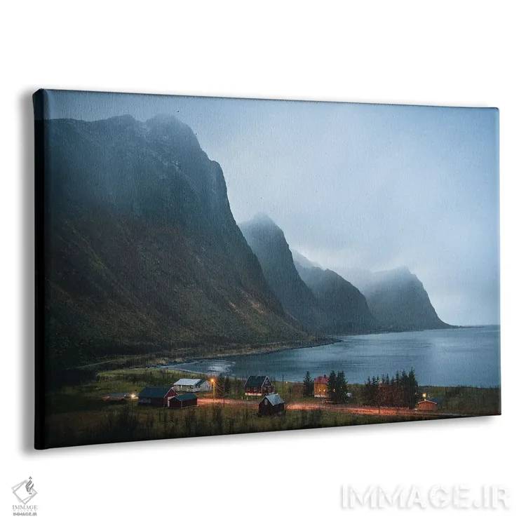 تابلو غروب ساکت اثر فابیان فورتمن - نمای پرسپکتیو محصول