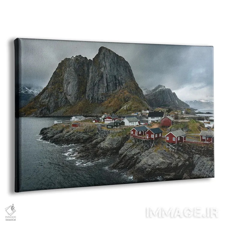 تابلو روستای عکاسان دو اثر فابیان فورتمن - نمای پرسپکتیو محصول