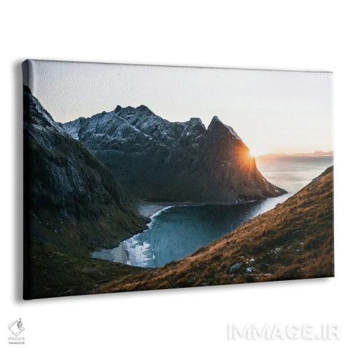 تابلو ساحل مخفی اثر فابیان فورتمن - نمای پرسپکتیو محصول