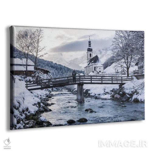 تابلو کلیسای یخی دو اثر فابیان فورتمن - نمای پرسپکتیو محصول