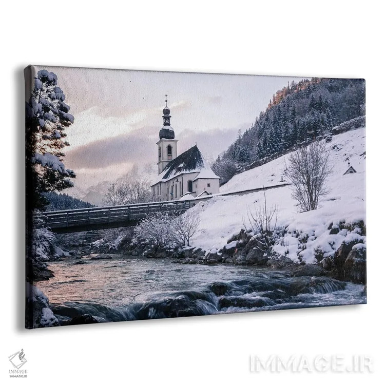 تابلو کلیسای یخی اثر فابیان فورتمن - نمای پرسپکتیو محصول