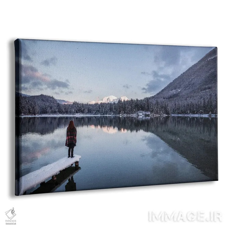 تابلو غروب سرد اثر فابیان فورتمن - نمای پرسپکتیو محصول