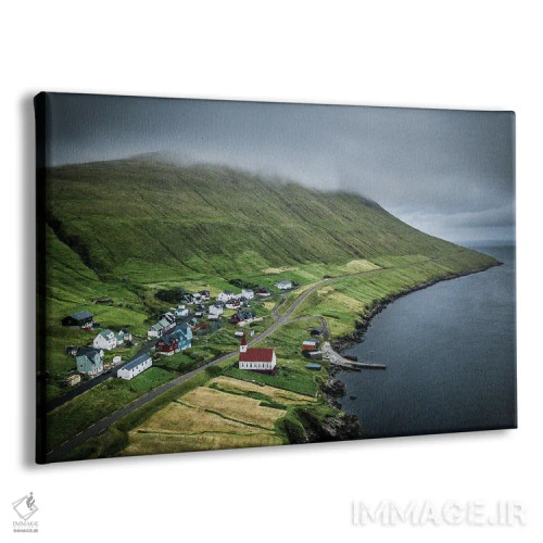 تابلو آخرین روستا اثر فابیان فورتمن - نمای پرسپکتیو محصول
