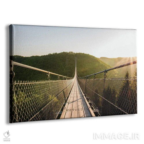 تابلو پل معلق اثر فابیان فورتمن - نمای پرسپکتیو محصول