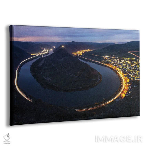 تابلو دایره طلایی اثر فابیان فورتمن - نمای پرسپکتیو محصول