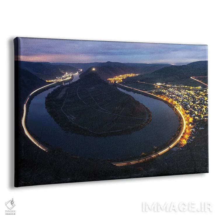 تابلو دایره طلایی اثر فابیان فورتمن - نمای پرسپکتیو محصول