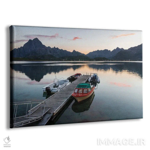 تابلو ساعت آبی در نروژ اثر فابیان فورتمن - نمای پرسپکتیو محصول