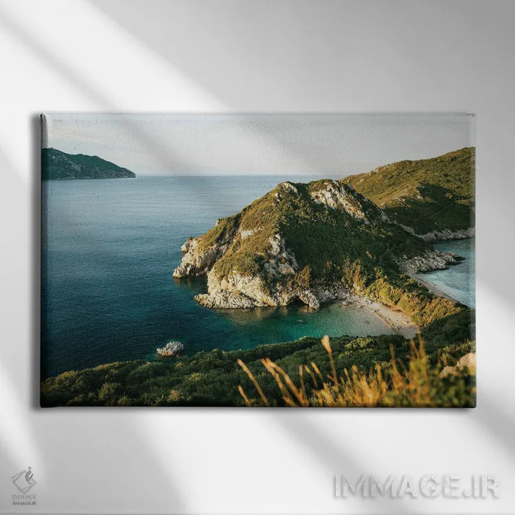 تابلو یونانی (ابهام: مکان یا سبک) اثر فابیان فورتمن - نمای روبهرو روی دیوار