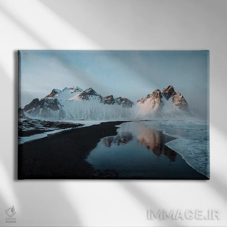 تابلو ساحل قطبی اثر فابیان فورتمن - نمای روبهرو روی دیوار