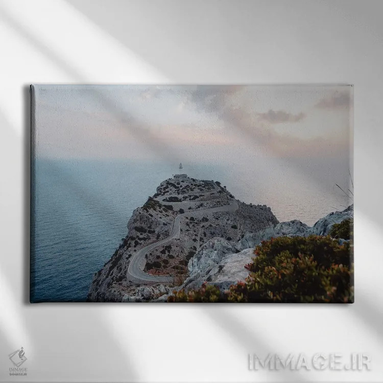 تابلو مایورکا (جزیره اسپانیا) اثر فابیان فورتمن - نمای روبهرو روی دیوار