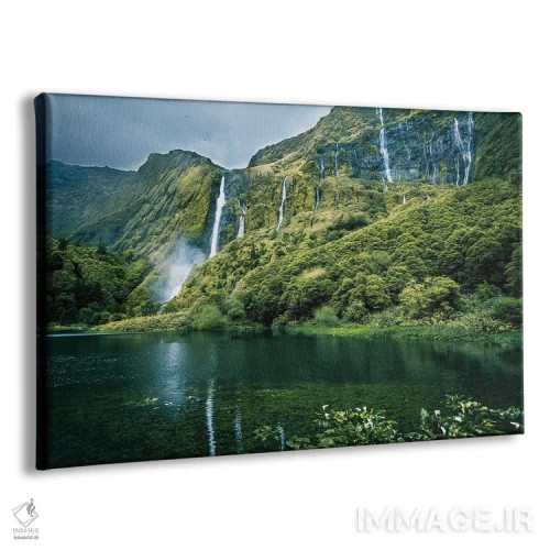 تابلو دیوار آبشار اثر فابیان فورتمن - نمای پرسپکتیو محصول