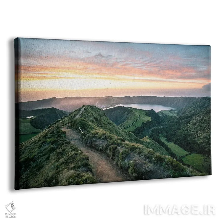 تابلو پله به سوی بهشت اثر فابیان فورتمن - نمای پرسپکتیو محصول