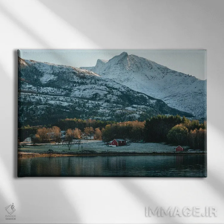 تابلو روزهای سردتر اثر فابیان فورتمن - نمای روبهرو روی دیوار