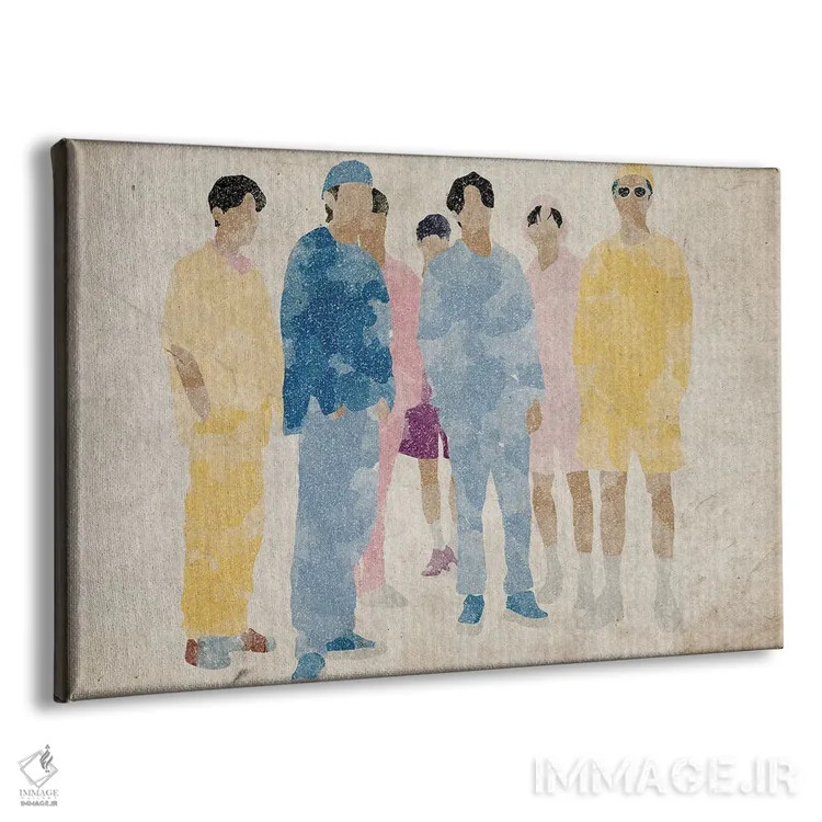 تابلو بیتیاس (بنگتن بویز) باورامیت اثر فیشرکرافت (استودیوی خلاقانه) - نمای پرسپکتیو محصول