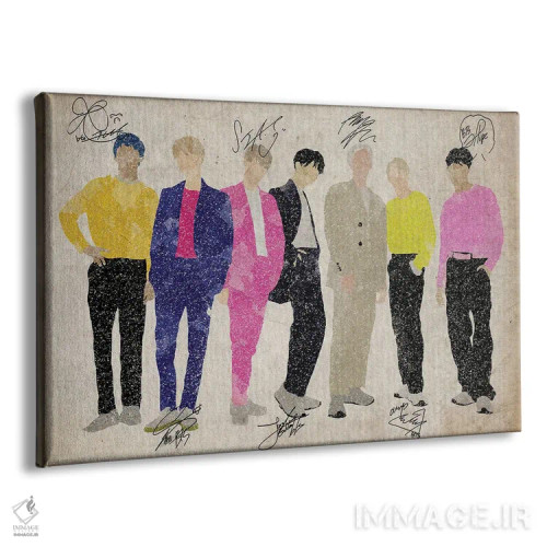 تابلو بیتیاس (بنگتن بویز) سرخوشی اثر فیشرکرافت (استودیوی خلاقانه) - نمای پرسپکتیو محصول