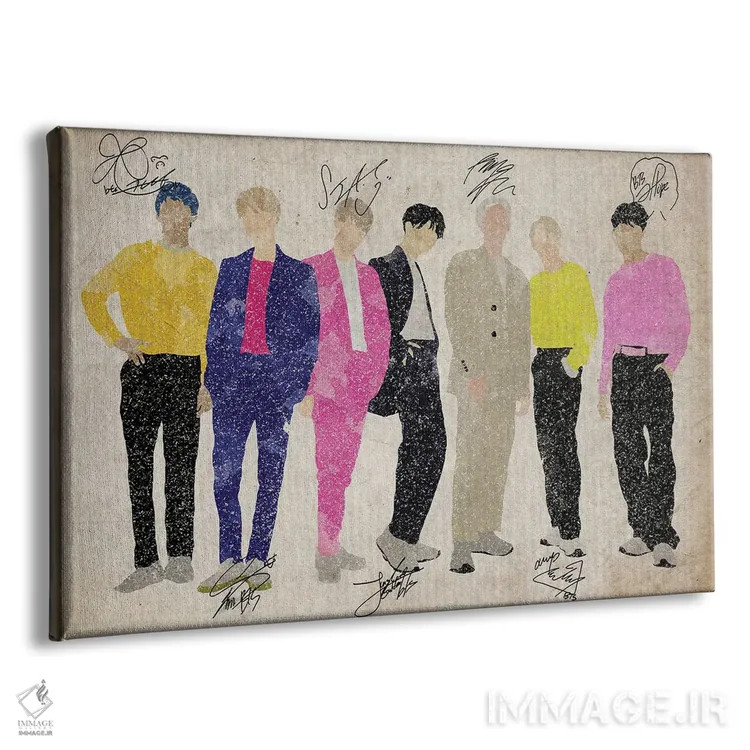 تابلو بیتیاس (بنگتن بویز) سرخوشی اثر فیشرکرافت (استودیوی خلاقانه) - نمای پرسپکتیو محصول