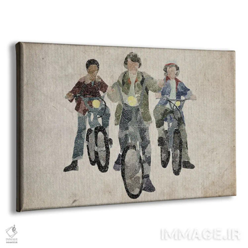 تابلو چیزهای عجیب فصل ۱ (سریال) اثر فیشرکرافت (استودیوی خلاقانه) - نمای پرسپکتیو محصول