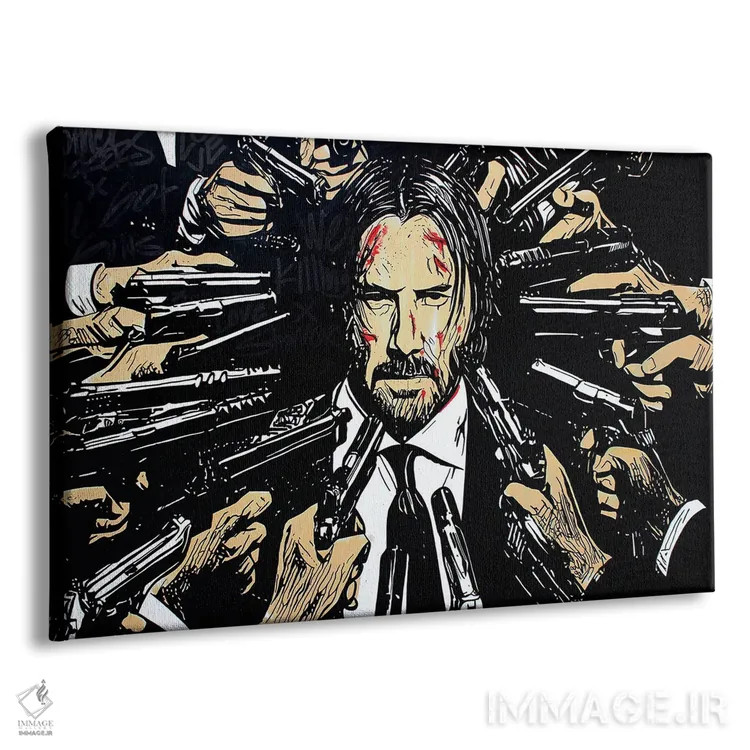 تابلو شجاعت موفقیت میآورد (شعار لاتین) اثر فرانک باندا - نمای پرسپکتیو محصول