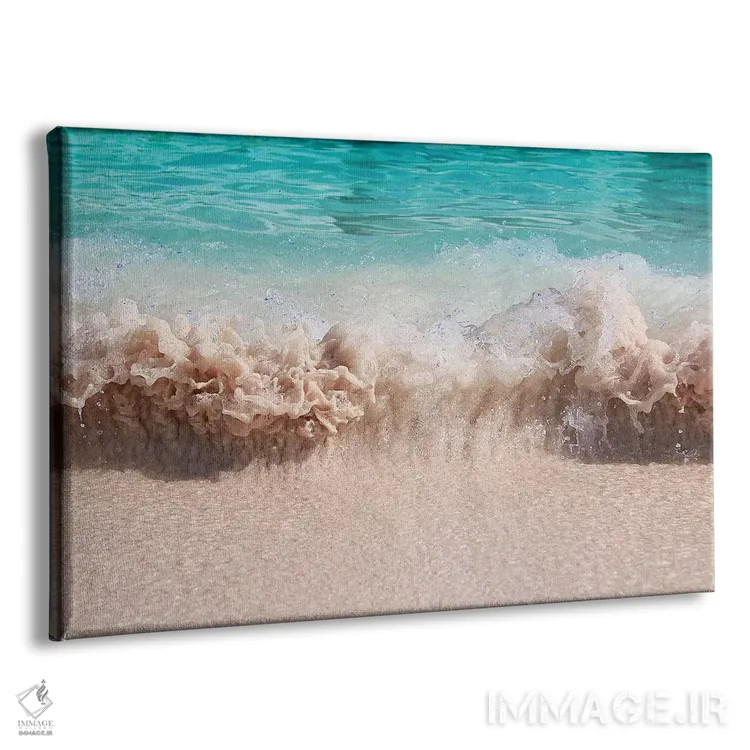 تابلو میدان موجدار اثر فرانک باندا - نمای پرسپکتیو محصول