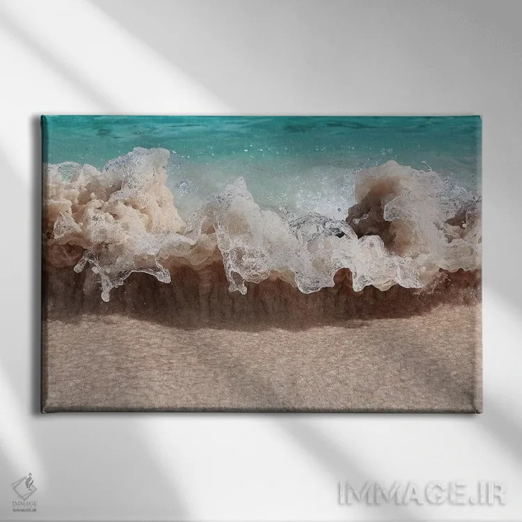 تابلو یخ زدن اثر فرانک باندا - نمای روبهرو روی دیوار