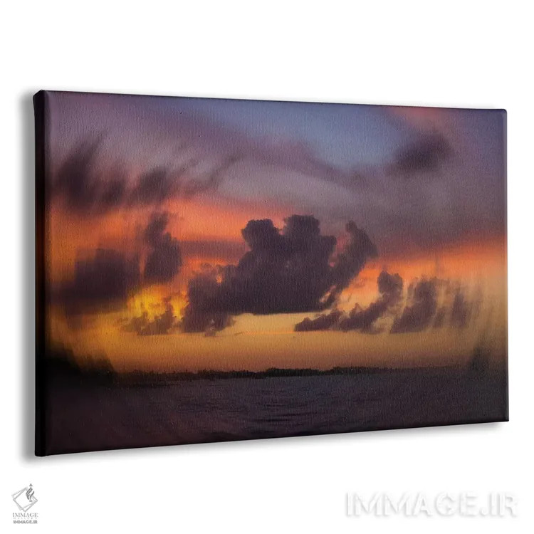 تابلو آشفتگی (توربولانس) اثر فرانک باندا - نمای پرسپکتیو محصول