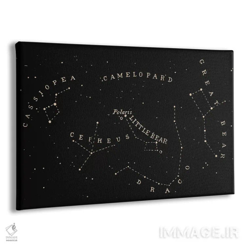تابلو صورت فلکی II اثر فلوران بُدار (هنرمند فرانسوی) - نمای پرسپکتیو محصول