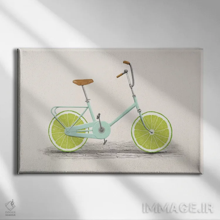 تابلو اسید اثر فلوران بُدار (هنرمند فرانسوی) - نمای روبهرو روی دیوار