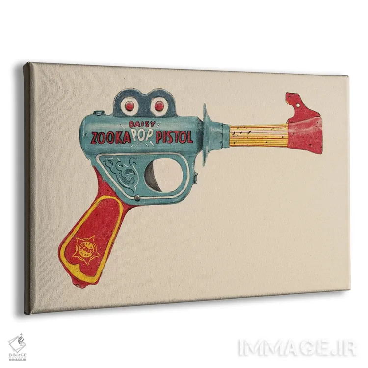 تابلو زوکا (نام خاص) اثر فلوران بُدار (هنرمند فرانسوی) - نمای پرسپکتیو محصول