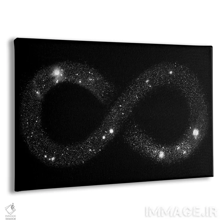 تابلو بینهایت کیهان اثر فلوران بُدار (هنرمند فرانسوی) - نمای پرسپکتیو محصول