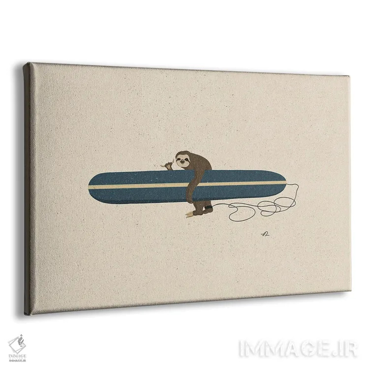 تابلو تنبل موجسوار اثر فابیان لاواتر - نمای پرسپکتیو محصول