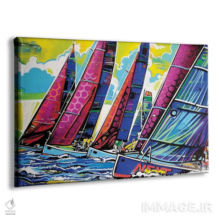 تابلو هوای توتفرنگی اثر فرنان مورا - نمای پرسپکتیو محصول