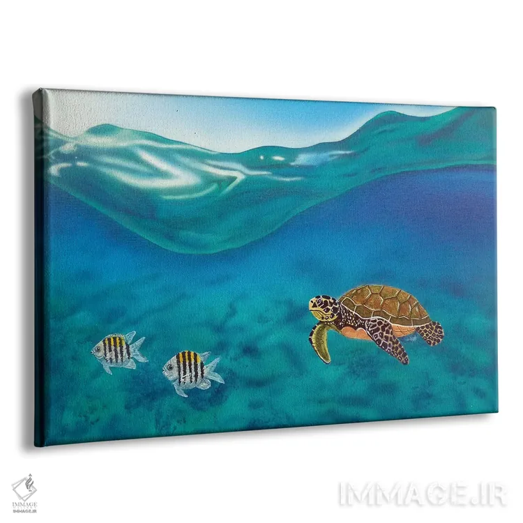 تابلو بالا و پایین اثر فرد اودل - نمای پرسپکتیو محصول