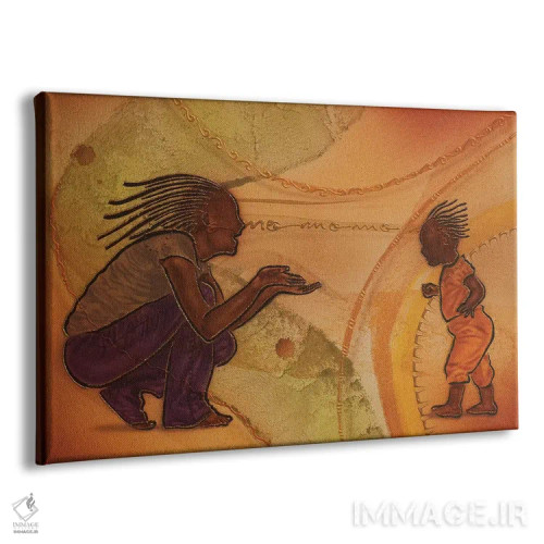 تابلو زمان بازی اثر فرد اودل - نمای پرسپکتیو محصول