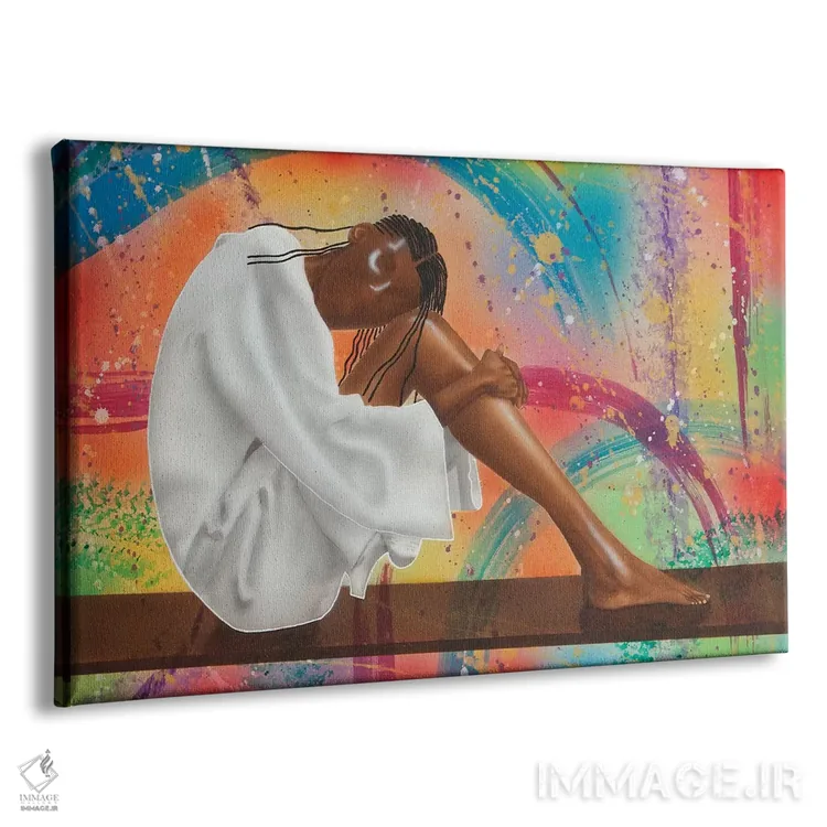 تابلو فکرکننده اثر فرد اودل - نمای پرسپکتیو محصول