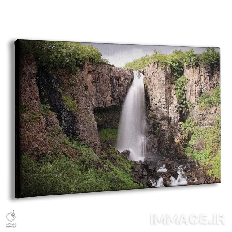 تابلو بازی با زمان در ایسلند، عکس با نوردهی طولانی اثر فلوریان اولبرشتس - نمای پرسپکتیو محصول