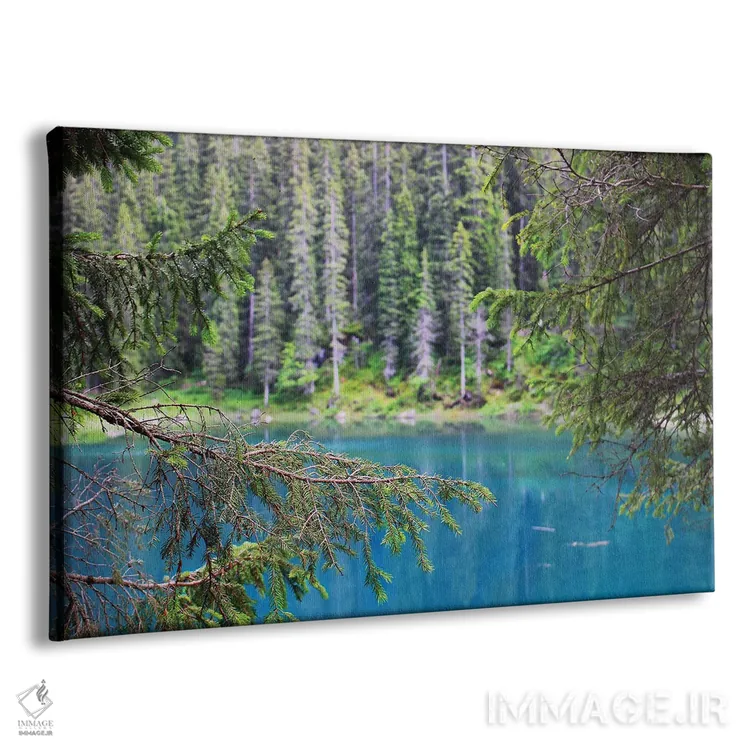 تابلو تمرکز ناخواسته، دریاچه کارزا، ایتالیا اثر فلوریان اولبرشتس - نمای پرسپکتیو محصول