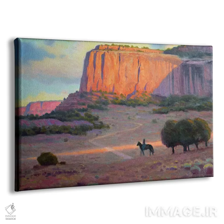 تابلو آخرین آئین اثر فرانک اورداز - نمای پرسپکتیو محصول