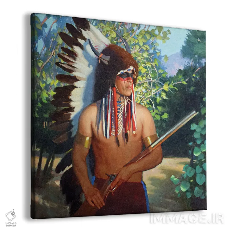 تابلو آخرین ایستادگی اثر فرانک اورداز - نمای پرسپکتیو محصول