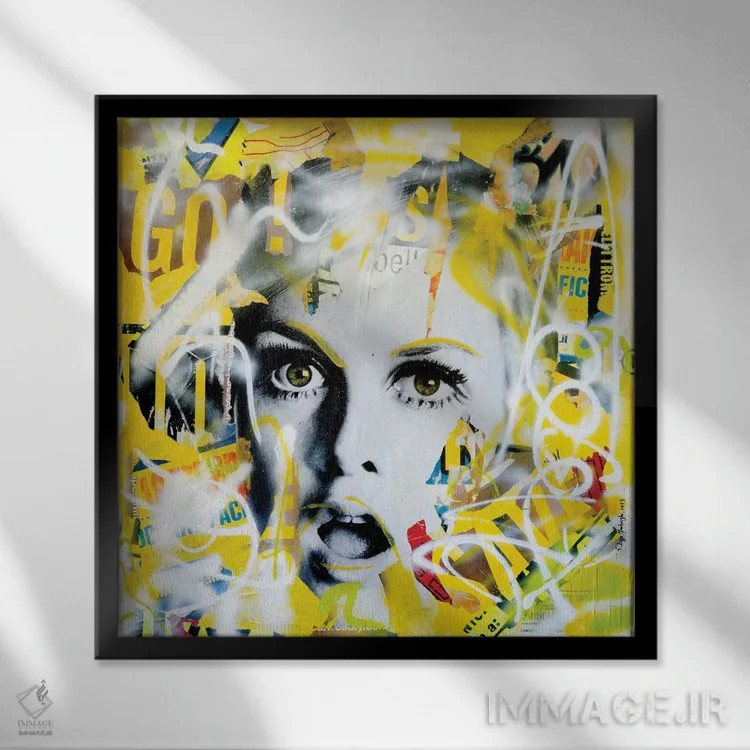 تابلو تو صاحب توپِ بازی هستی (اصطلاح ورزشی) اثر فیلیپو ایمبریگی - نمای قابدار مشکی